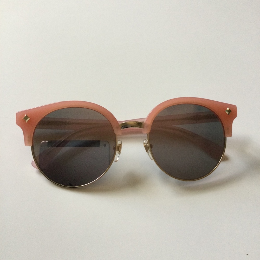 MCM 116SK 661 ROUND SUNGLASSES ROSE BOUQUET PINK and GOLD
53-20-140
